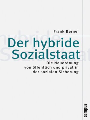 cover image of Der hybride Sozialstaat